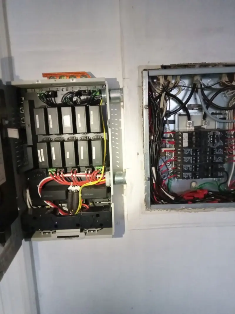 Electrical panel upgrade completed for Indoor Lighting Installation in Millington